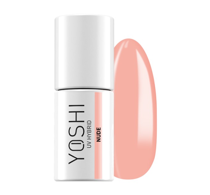 UV LED hybridní lak French Nude 6 ml - 002