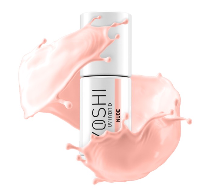 UV LED hybridní lak French Nude 6 ml - 002