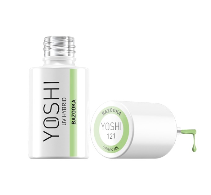  UV LED hybridní lak  Bazooka 6 ml - 121