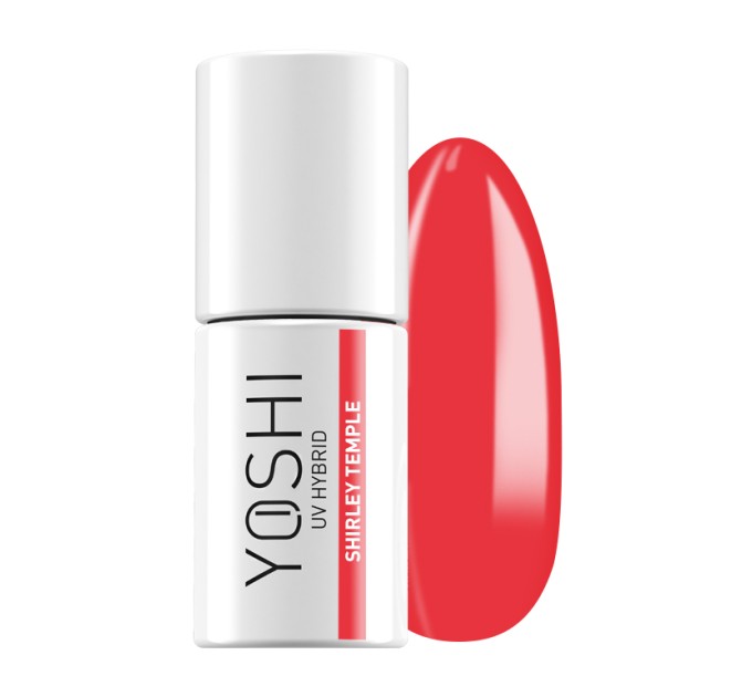  UV LED hybridní lak  Shirley Temple 6 ml - 122
