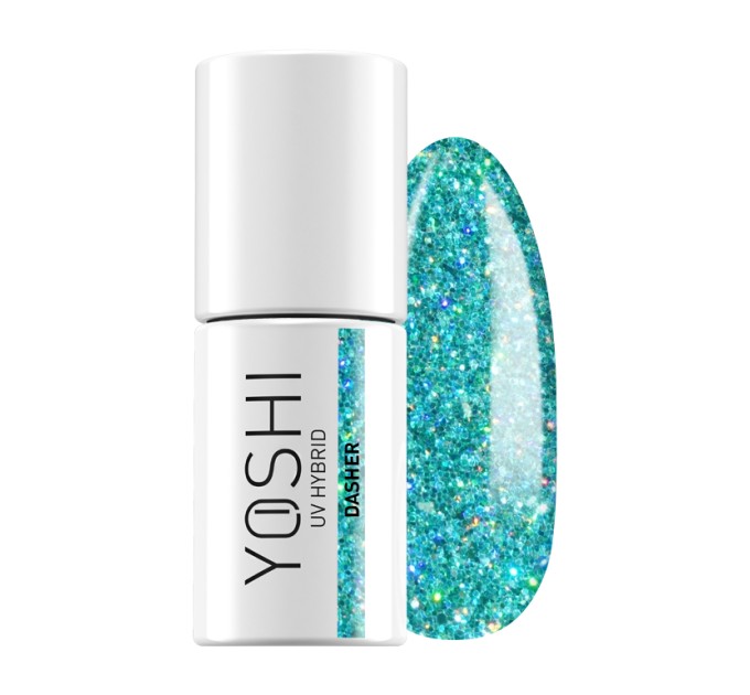 UV LED hybridní lak  Dasher 6 ml - 411 