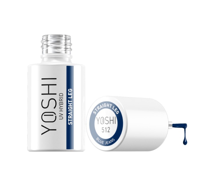 UV LED hybridní lak Straight Leg 6 ml - 512