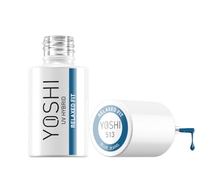 UV LED hybridní lak Relaxed Fit 6 ml - 513