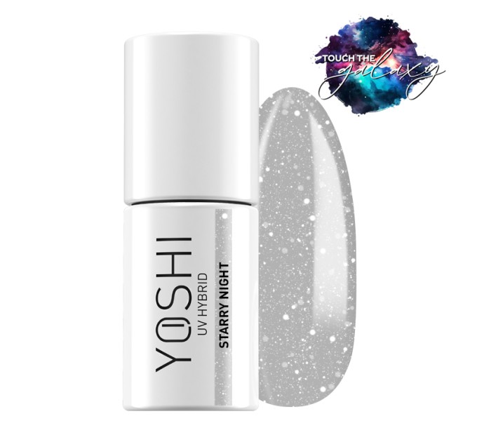 UV LED hybridní lak Starry Night 6 ml - 521