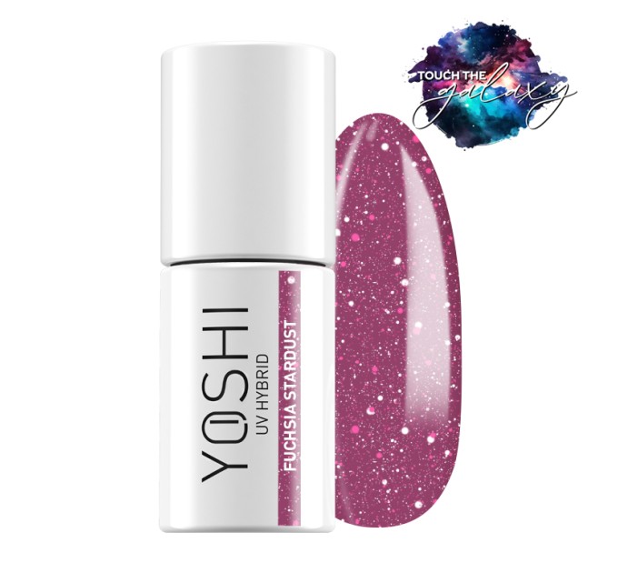 UV LED hybridní lak Fuchsia Stardast 6 ml - 524