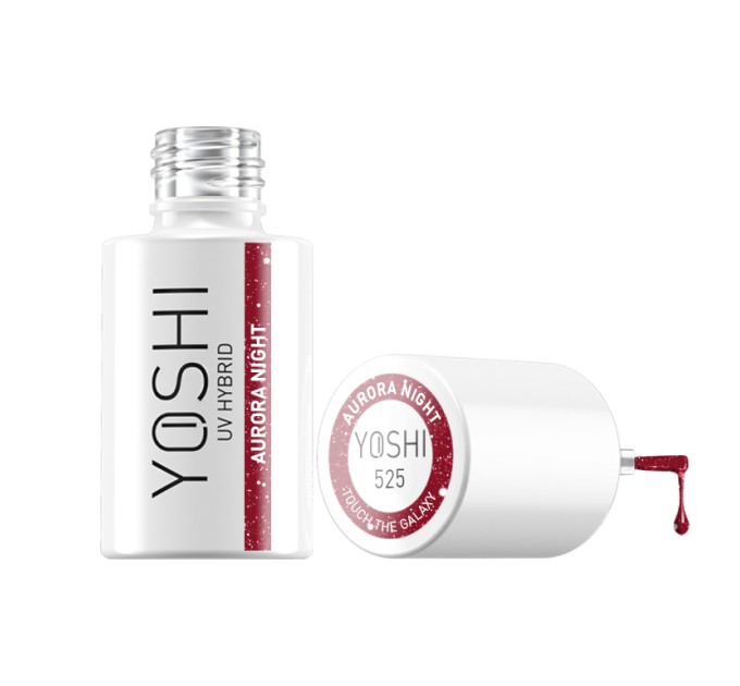 UV LED hybridní lak Aurora Night 6 ml - 525