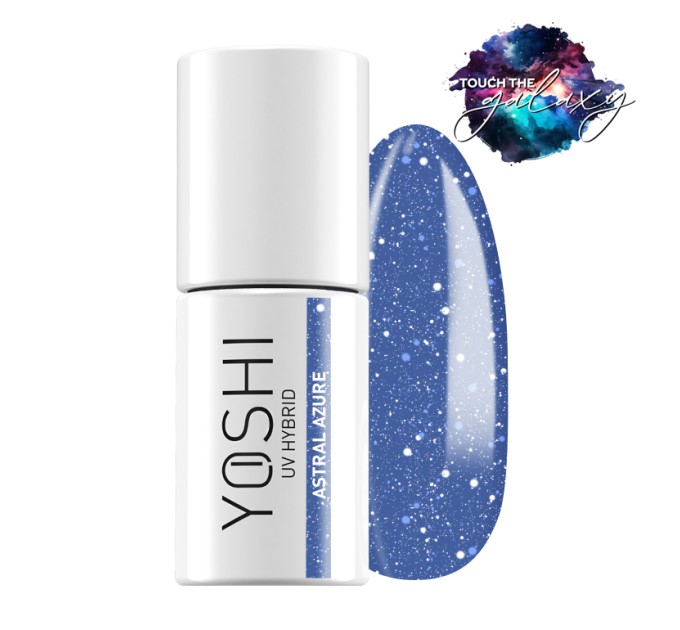 UV LED hybridní lak Astral Azure 6 ml - 527