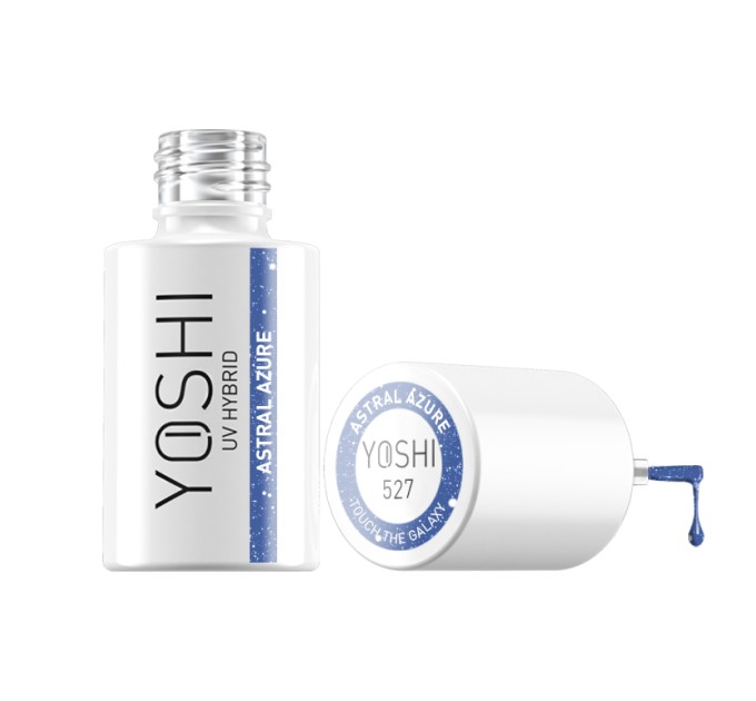 UV LED hybridní lak Astral Azure 6 ml - 527