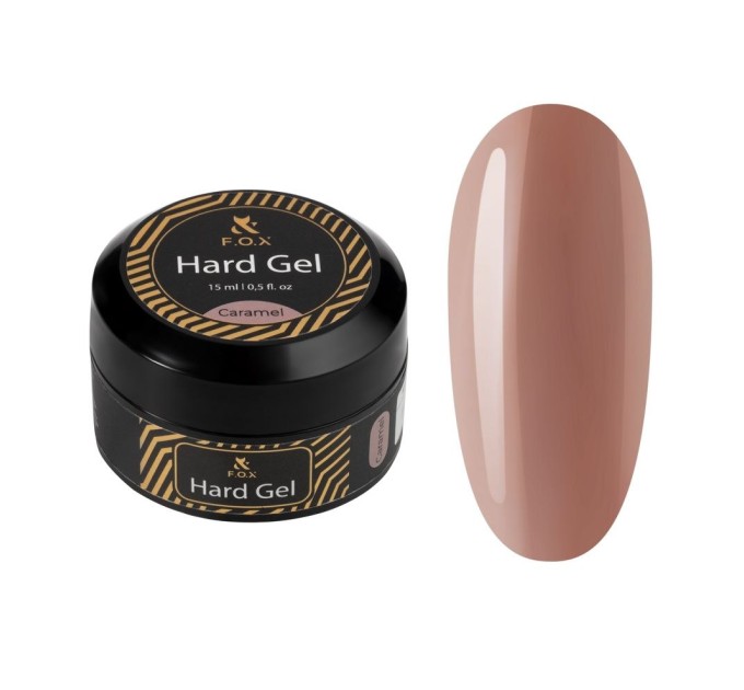 F.O.X Hard gel Caramel, 15 ml