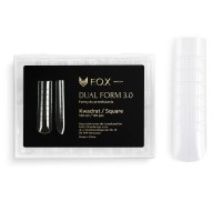F.O.X Decking Nail Form 3.0 formy pro modeláž nehtů, čtverec (120 ks)
