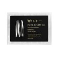 F.O.X Decking Nail Form 3.0 formy pro modeláž nehtů, ballerina (120 ks)