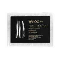 F.O.X Decking Nail Form 3.0 formy pro modeláž nehtů, ballerina (120 ks)
