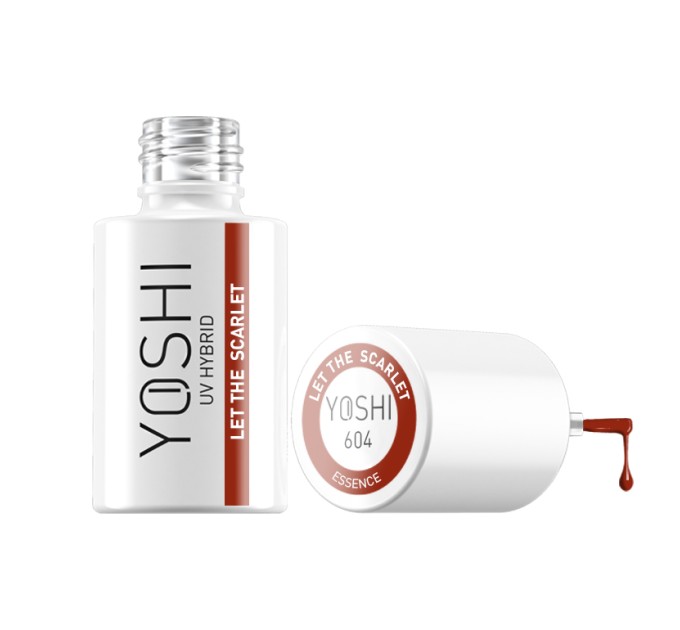 UV LED hybridní lak Let the Scarlet 6 ml - 604