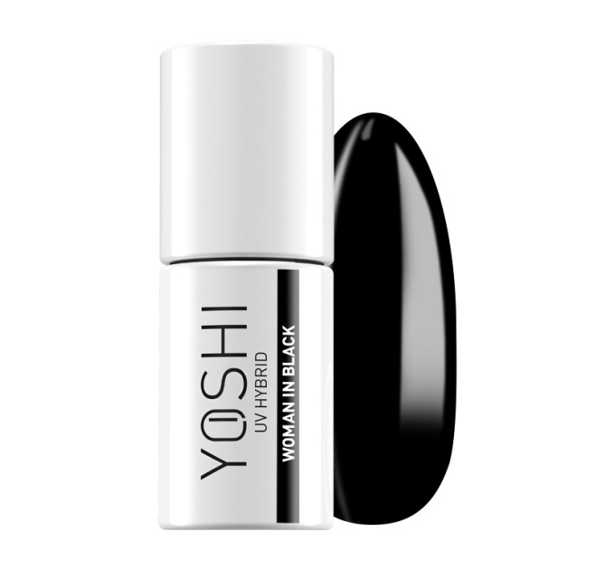 UV LED hybridní lak Woman in Black 6 ml - 605
