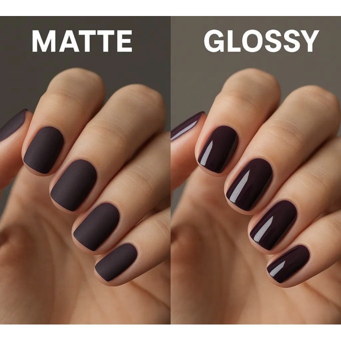 Top coat na nehty: lesklý, matný nebo bez výpotku? Top coat na nehty: lesklý, matný nebo bez výpotku?