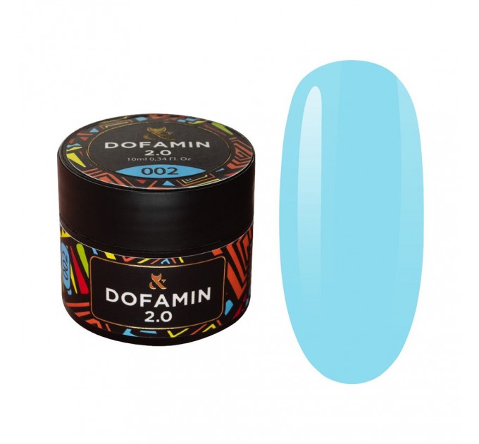 Podkladové barevné UV gely F.O.X Base Dofamin 2.0 002, 10 ml