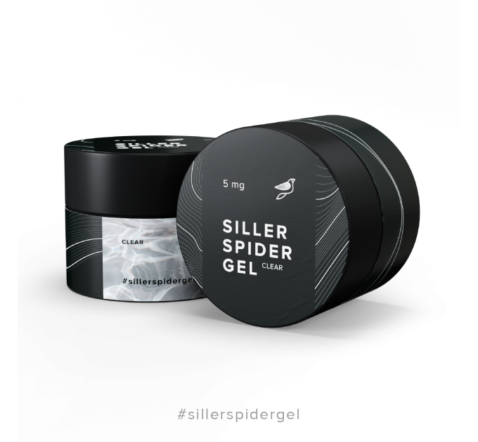 Spider WEB Gel pavučinka Siller (průhledný), 5 ml