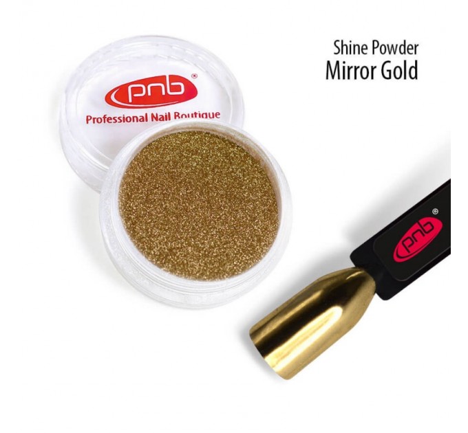 Zrcadlový prášek, zlatý PNB