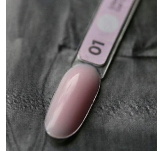 Siller Poly Gel Cover №1 — полигель для ногтей (бледно-розовый), 30мл