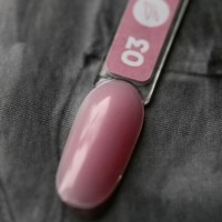 Siller Poly Gel Cover №3 — полигель для ногтей (розовый), 30мл
