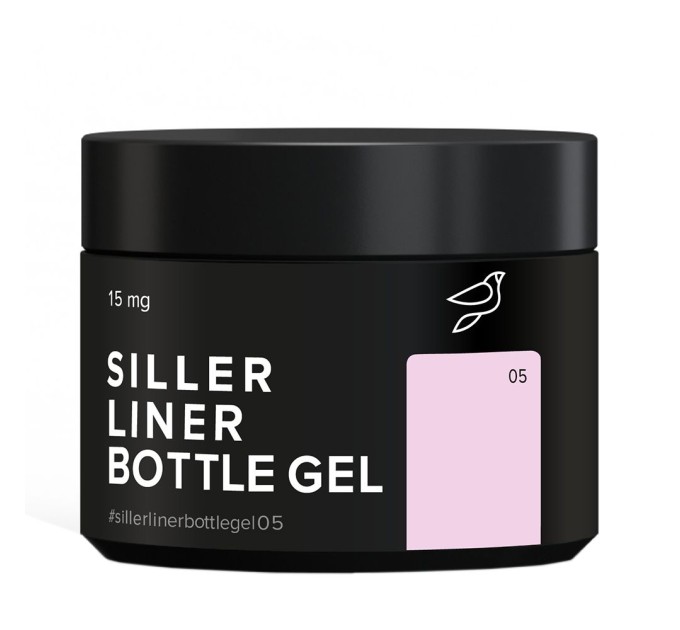 UV Gel Siller Bottle Liner Gel No05 (růžový), 15 ml