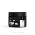 UV Gel pro zvýraznění lesku Siller Shine Line gel 03