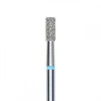 Фреза алмазная цилиндр синяя STALEKS PRO 2,5/6 мм
