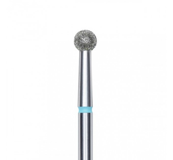 Fréza diamantová kulička modrá na hloubkovou manikúru STALEKS PRO 3,5mm