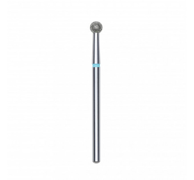 Fréza diamantová kulička modrá na hloubkovou manikúru STALEKS PRO 3,5mm
