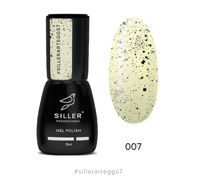 Гель-лак Siller Art Eggs, 007, 8ml