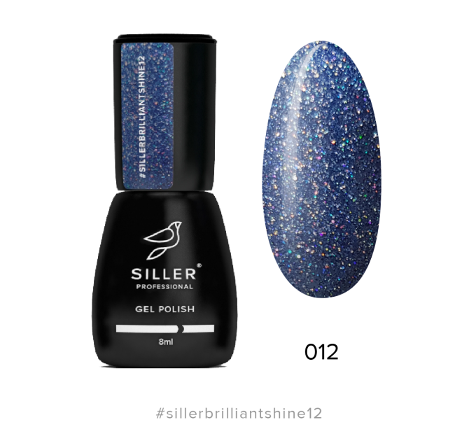 Гель-лак Siller Brilliant Shine, 012, 8 ml