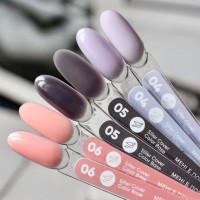Podkladové barevné UV gely Siller Color Base, 005, 8 ml