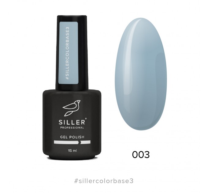 Podkladové barevné UV gely Siller Color Base, 03, 15 ml