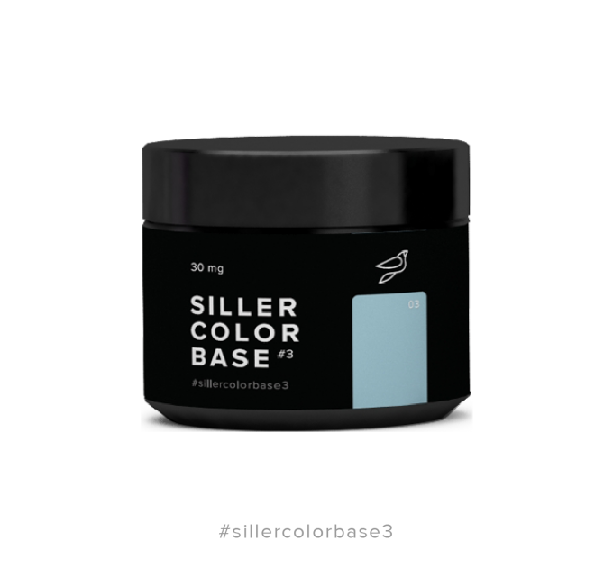 Podkladové barevné UV gely Siller COLOR Base, 3, 30 ml
