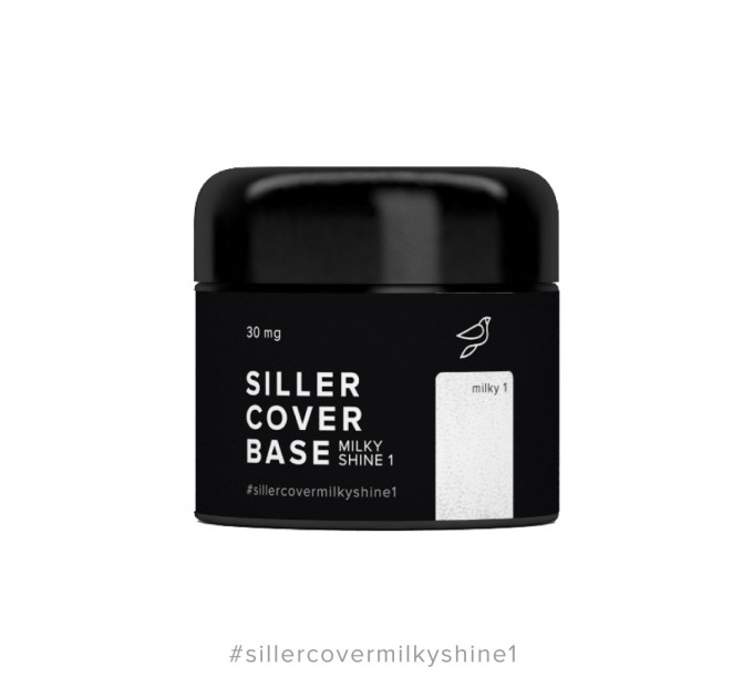 Podkladové barevné UV gely Siller Cover Base Milky Shine, 1, 30 ml