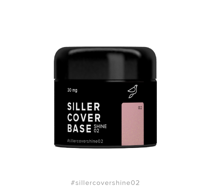 Podkladové barevné UV gely Siller Cover Shine, 02, 30 ml