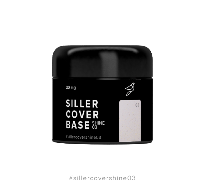 Podkladové barevné UV gely Siller Cover Shine, 03, 30 ml