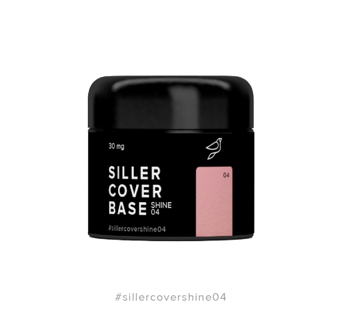 Podkladové barevné UV gely Siller Cover Shine, 04, 30 ml