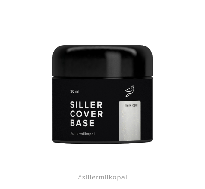 Podkladové barevné UV gely Siller Cover Milk Opal, 30 ml