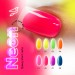 Podkladové barevné UV gely Siller Neon, 03, 8 ml