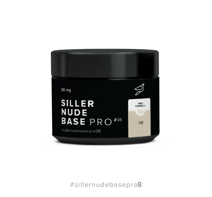 Цветные базы Siller Nude Pro, 8, 30 ml
