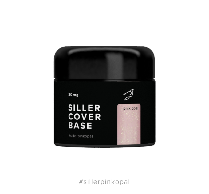 Podkladové barevné UV gely Siller Cover Pink Opal, 30 ml