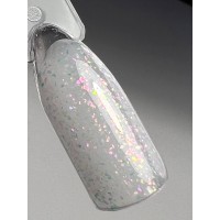 Цветные базы Siller Potal (молочный с мелкой разноцветной поталью) 06, 8 ml