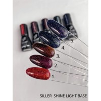 Цветные базы Siller Shine Light Base, 05, 8  ml