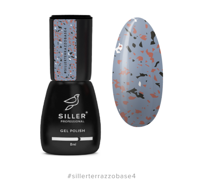 Цветные базы Siller Terrazzo, 04, 8 ml