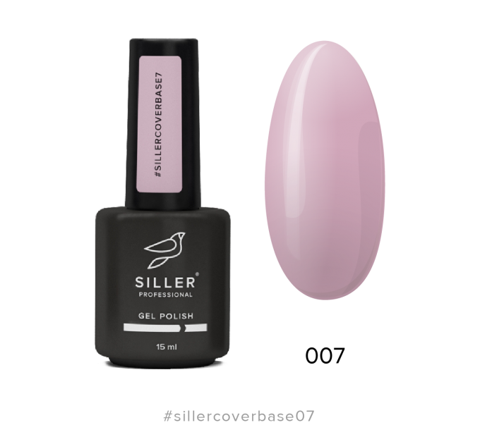Podkladové barevné UV gely Siller Cover Base, 7, 15 ml