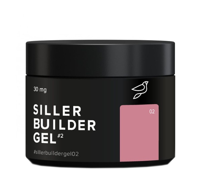 UV Gel Siller Builder Gel 01 (růžovo-béžový), 30 ml