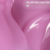 UV Gel Siller Builder Gel 06 (fialově růžový), 30 ml
