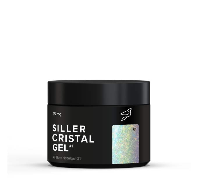 UV Gel Siller Crystal 01, 15 ml