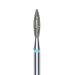 Diamantová fréza plamínek modrá STALEKS PRO 2,3/10 mm FA10B023/10